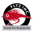 Red Fly Fish Transparent Logo